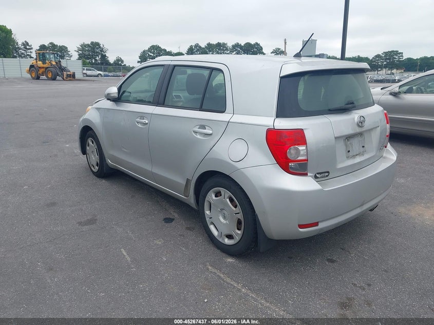 2012 Scion Xd 1.8 Silver Lot 111045267437 Vin JTKKU4B44C1018447