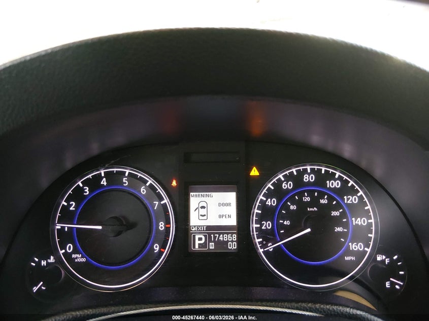 2013 Infiniti G37 Journey VIN: JN1CV6AP0DM711244 Lot: 45267440