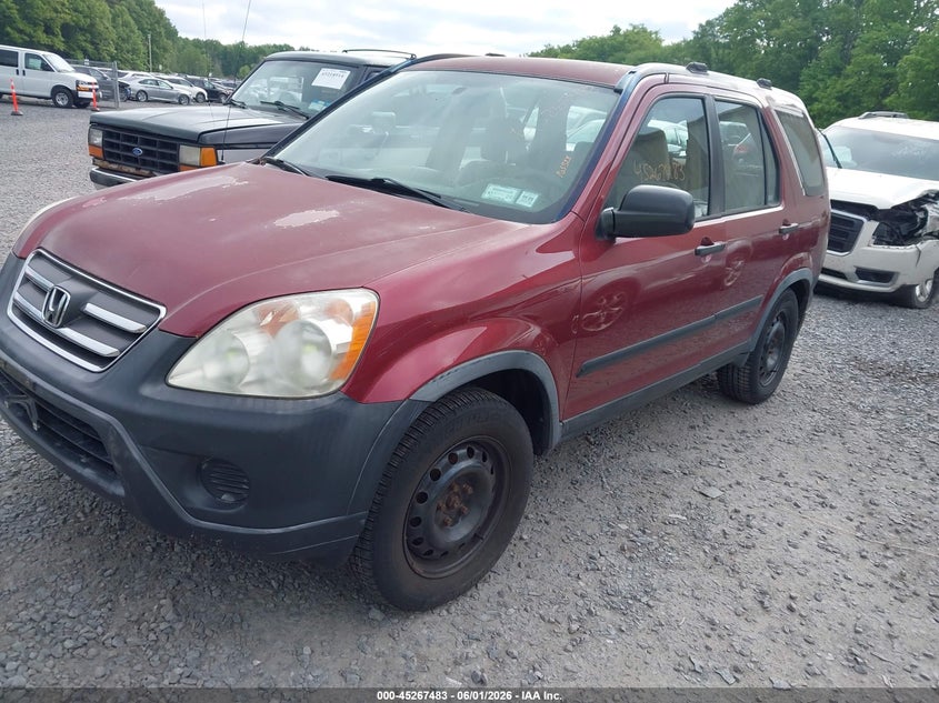 JHLRD78575C037429 2005 Honda Cr-V Lx photo 1