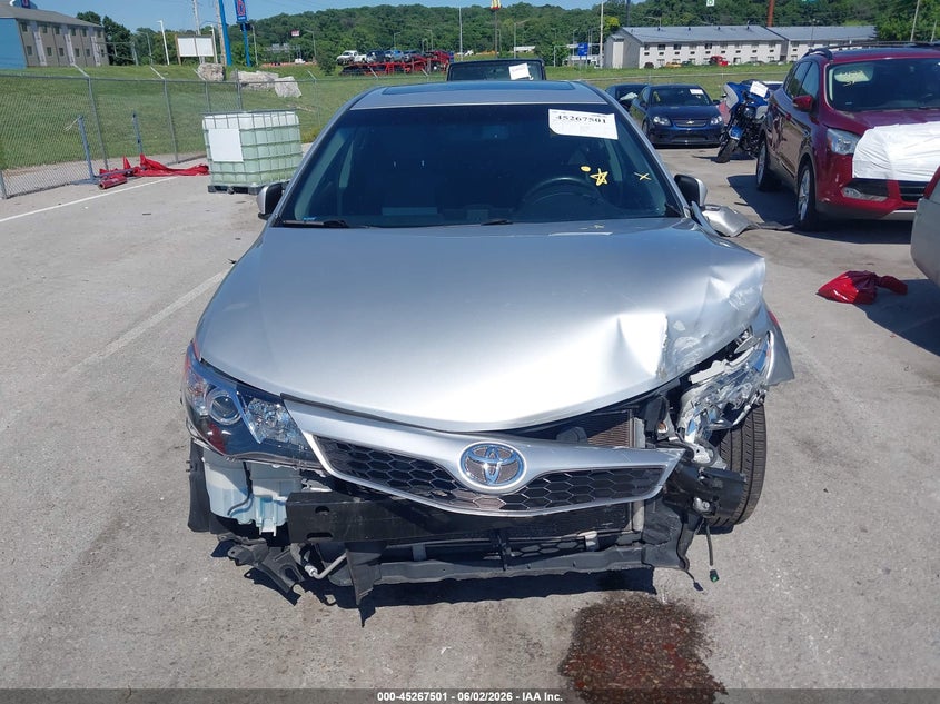 2012 TOYOTA CAMRY SEDAN 2.5L I-4 DOHC, VVT, 178HP