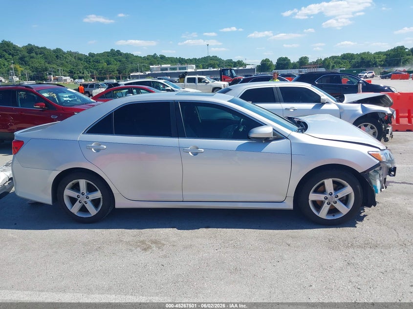2012 TOYOTA CAMRY SEDAN 2.5L I-4 DOHC, VVT, 178HP