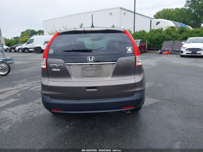 2012 Honda Cr-v 2.4 Cr-V Ex-L brown Lot 111045267505 Vin 5J6RM3H73CL007603