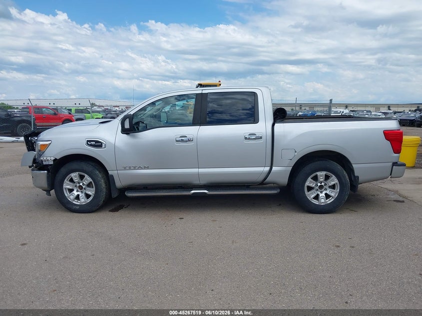 2017 Nissan Titan Sv VIN: 1N6AA1E51HN554865 Lot: 45267519