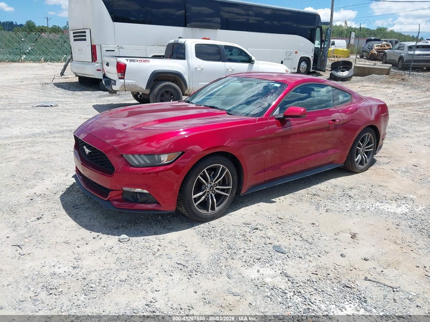 Vin: 1fa6p8th2f5368235, lot: 45765374, ford mustang ecoboost 20152