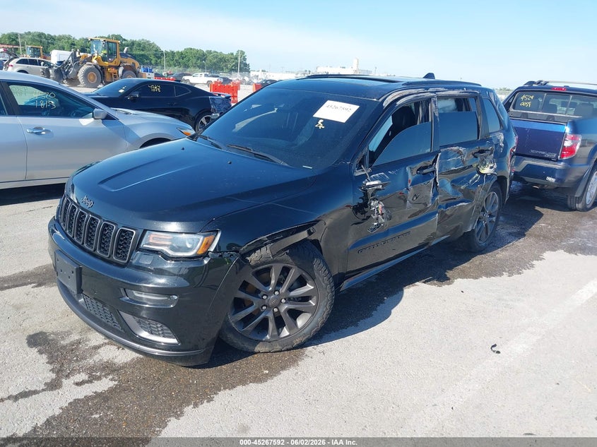 Vin: 1c4rjfcg4kc570262, lot: 45765416, jeep grand cherokee high altitude 4x4 20192