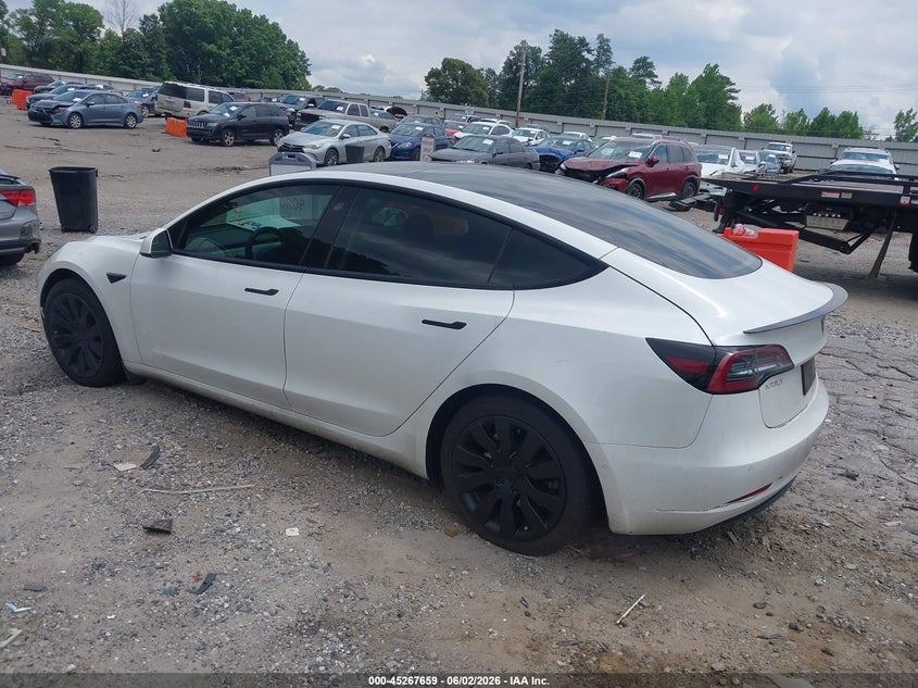 2021 TESLA MODEL 3 auction photo 3