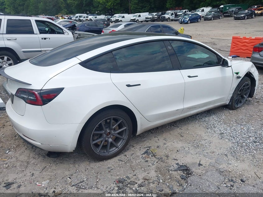 2021 TESLA MODEL 3 auction photo 4