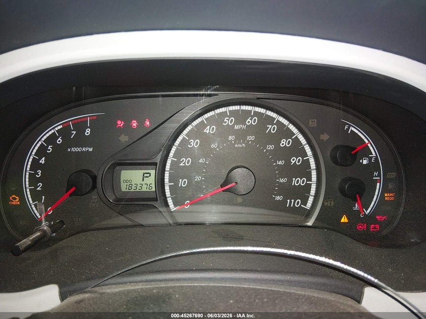 2012 Toyota Sienna Le V6 8 Passenger VIN: 5TDKK3DC1CS221925 Lot: 45267690