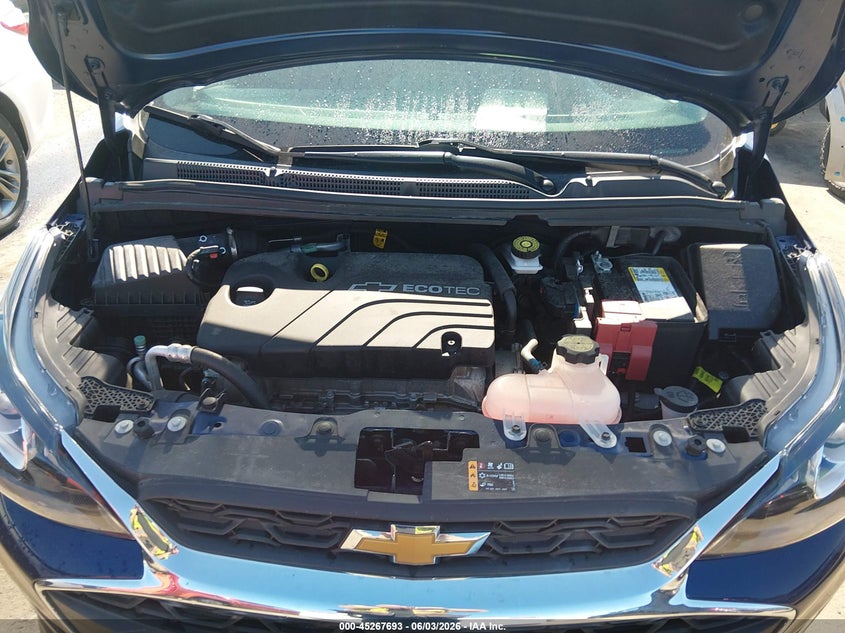 2022 CHEVROLET SPARK HATCHBACK 1.4L I-4 DOHC, VVT, 98HP