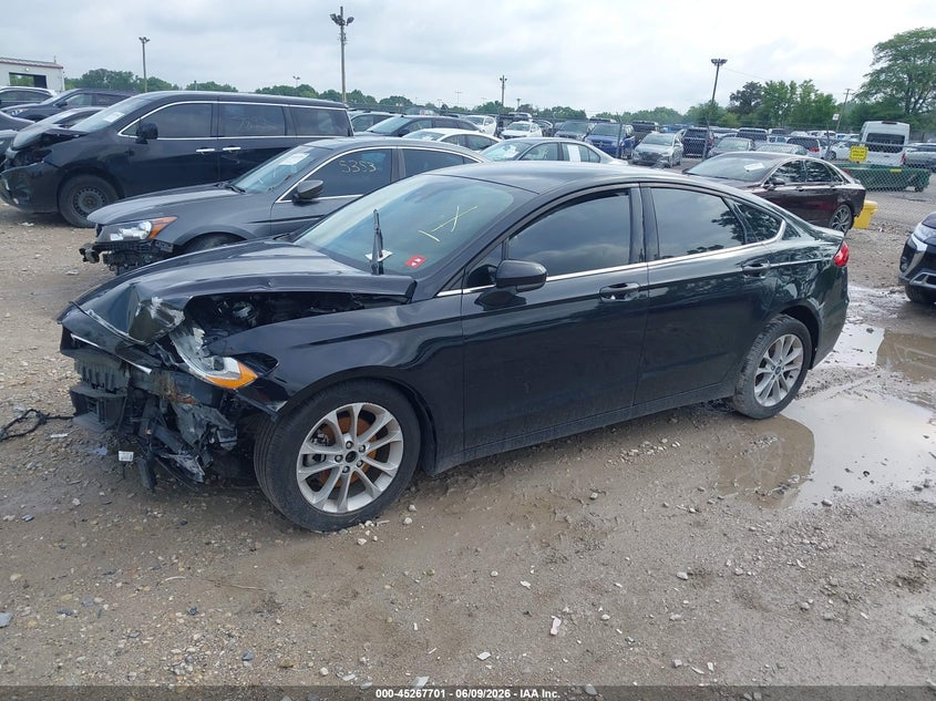2020 Ford Fusion Se 3FA6P0HD7LR228889 photo 1