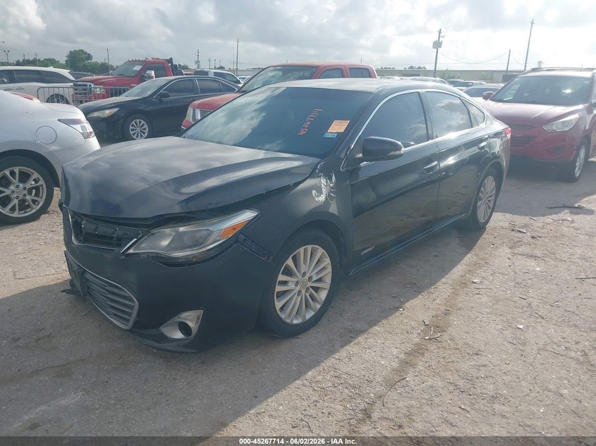 Vin: 4t1bd1eb8eu034857, lot: 45765538, toyota avalon hybrid limited 20142