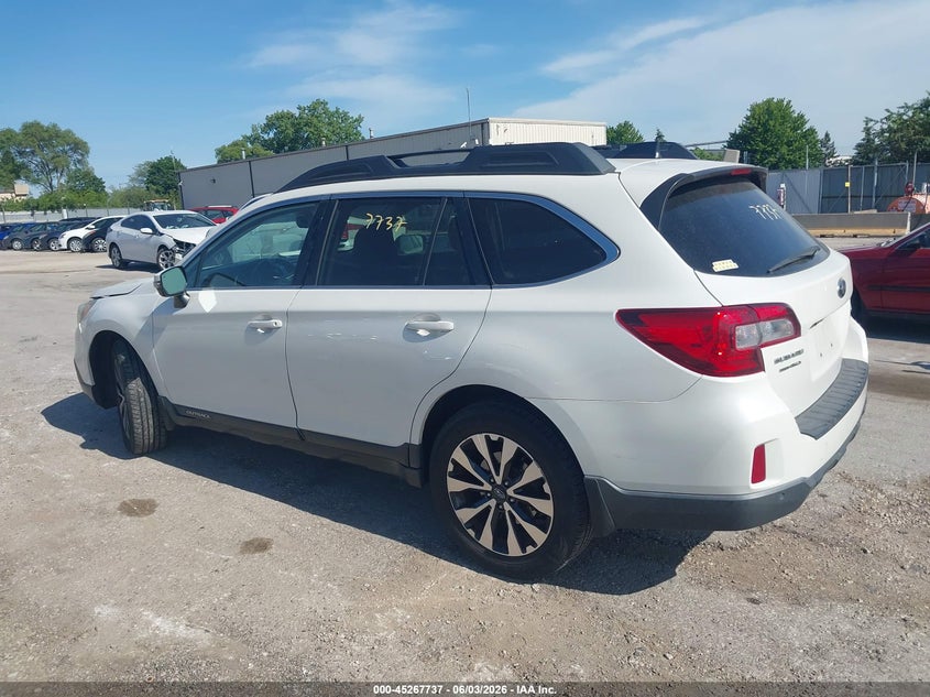 Vin: 4s4bsencxh3294046, lot: 45765561, subaru outback 3.6r limited 20173