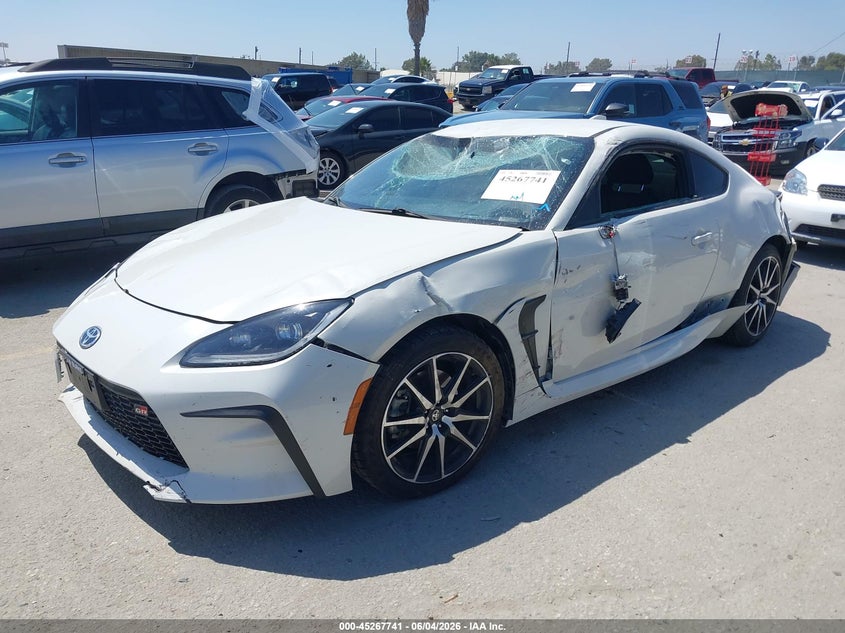 Vin: jf1znbb18n9754640, lot: 45765565, toyota gr86 20222