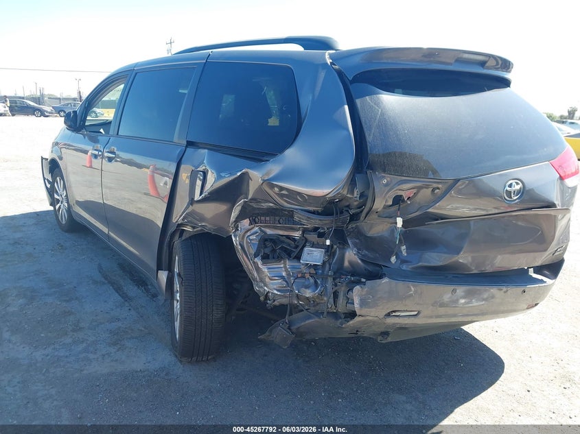 Vin: 5tddk3dc1es093228, lot: 45765616, toyota sienna xle 7 passenger 20143