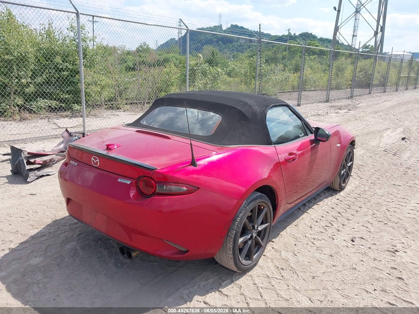 Vin: jm1ndac77g0114855, lot: 45765660, mazda mx-5 miata club 20164