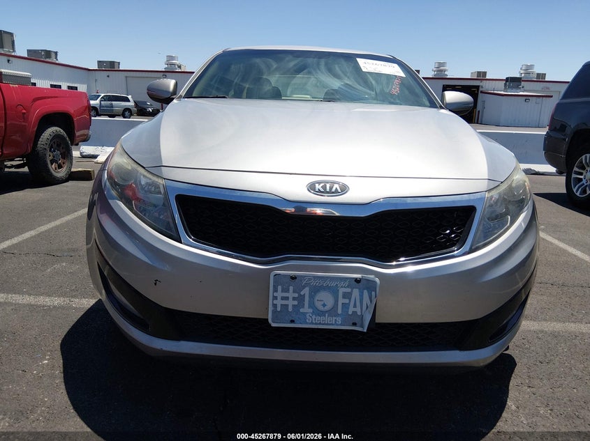 2012 Kia Optima 2.4 Ex silver Lot 111045267879 Vin 5XXGN4A78CG070674