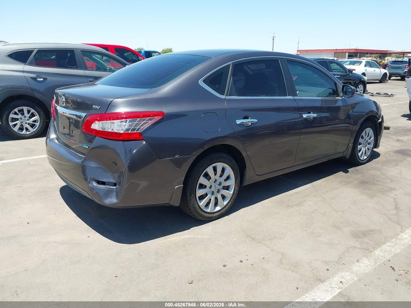 Vin: 3n1ab7ap5el693387, lot: 45765770, nissan sentra sv 20144