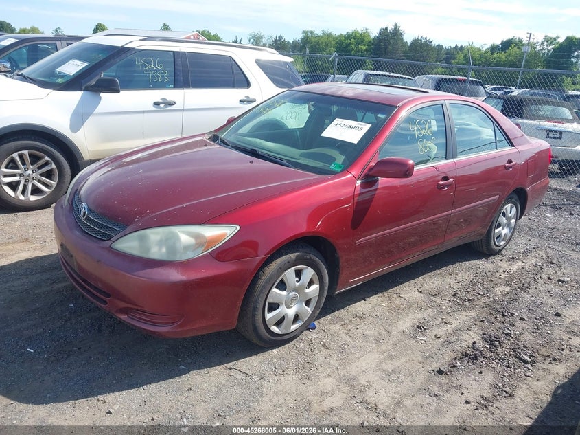 2004 Toyota Camry Le 4T1BE30K44U278827 photo 1