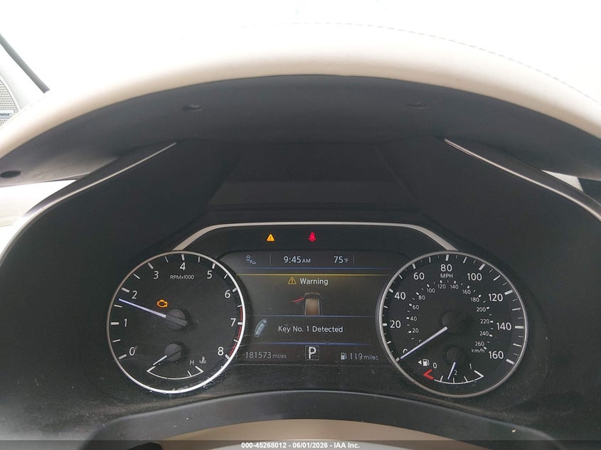 2017 Nissan Murano Platinum VIN: 5N1AZ2MH4HN103566 Lot: 45268012