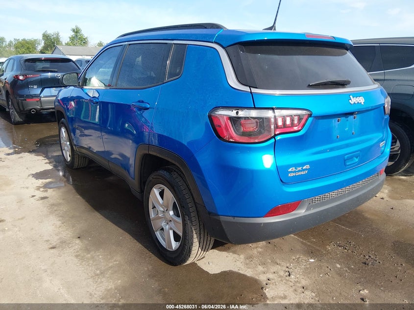 Vin: 3c4njdbbxnt212004, lot: 45765855, jeep compass latitude 4x4 20223