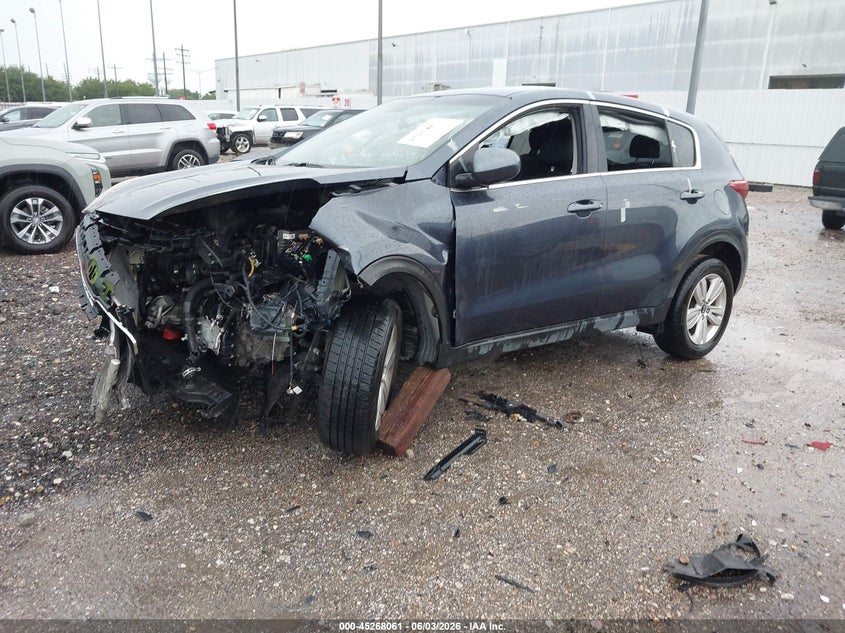 Vin: kndpm3ac8k7571324, lot: 45765885, kia sportage lx 20192
