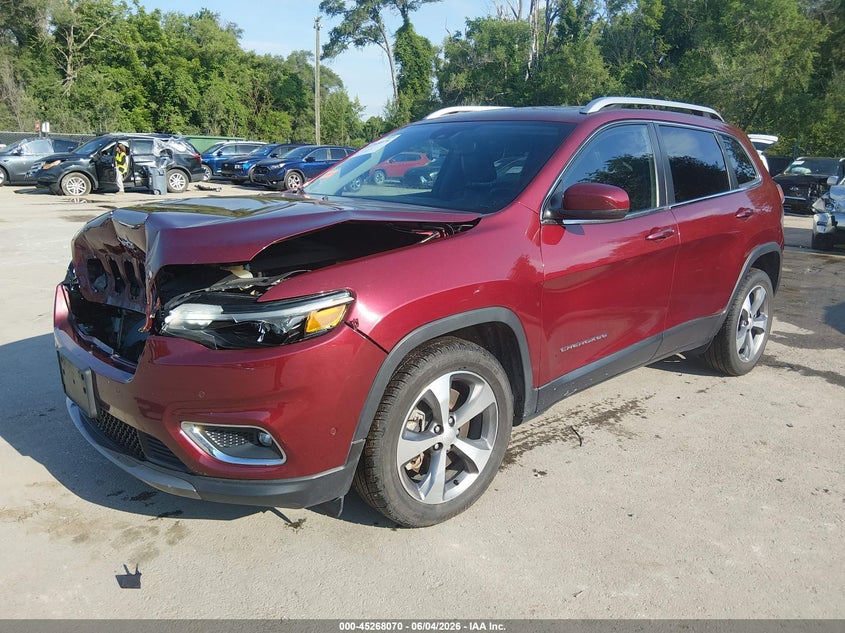 2021 JEEP CHEROKEE auction photo 2