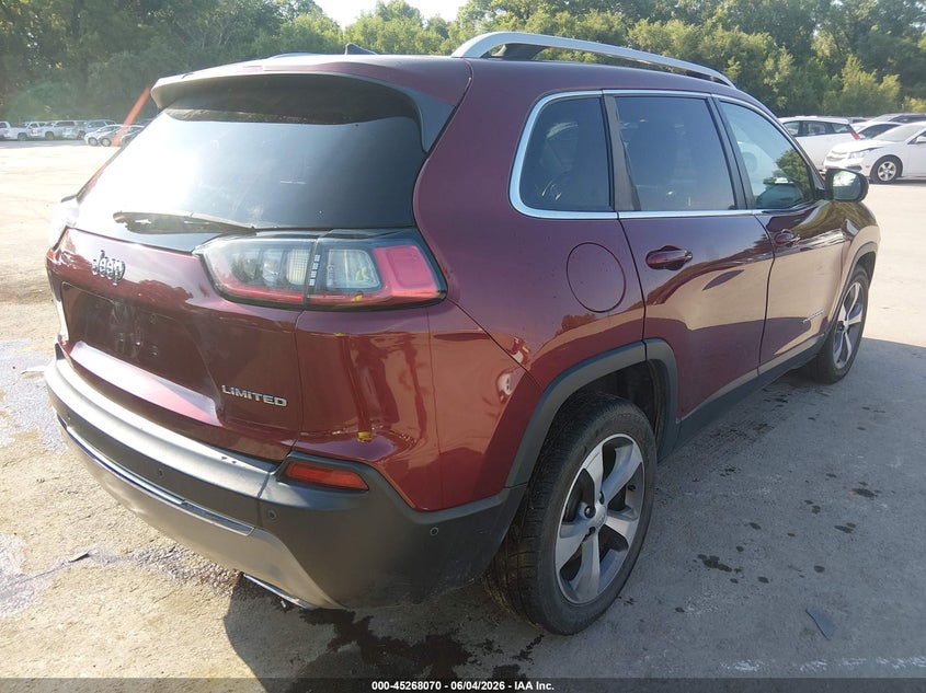 2021 JEEP CHEROKEE auction photo 4