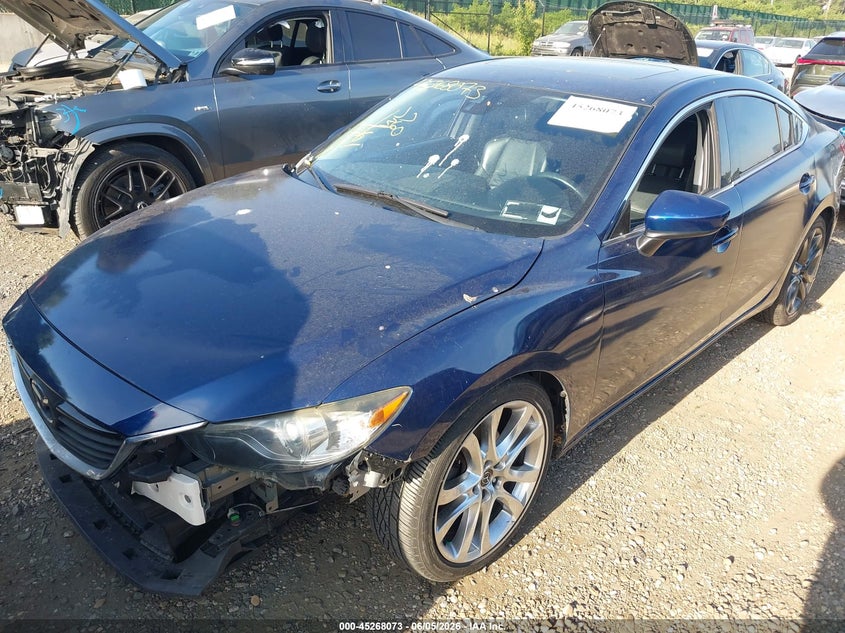 Vin: jm1gj1w53f1188309, lot: 45765897, mazda mazda6 i grand touring 20152
