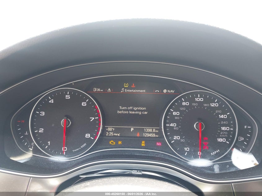 2013 AUDI A7 auction photo 7
