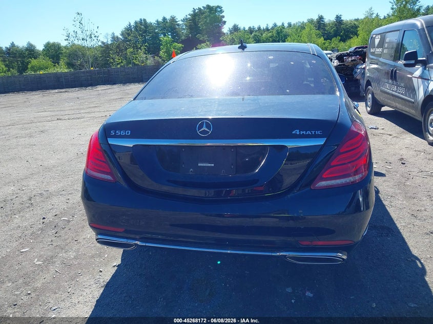 2018 Mercedes-Benz S 560 4Matic VIN: WDDUG8GB8JA384906 Lot: 45268172