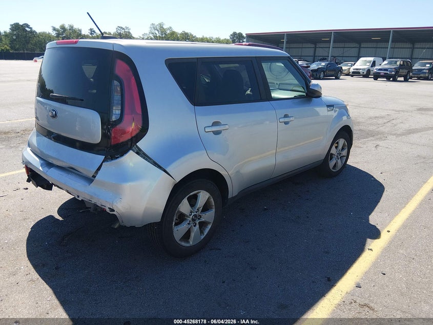 Vin: kndjn2a25k7684037, lot: 45766002, kia soul 20194