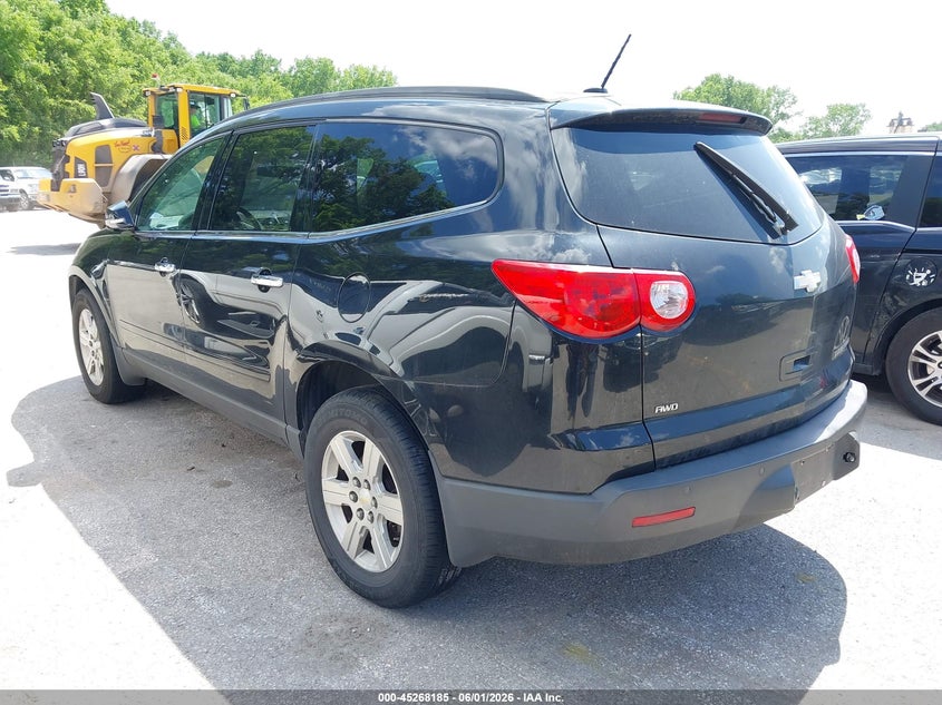 Vin: 1gnkvged7cj113075, lot: 45766009, chevrolet traverse 1lt 20123