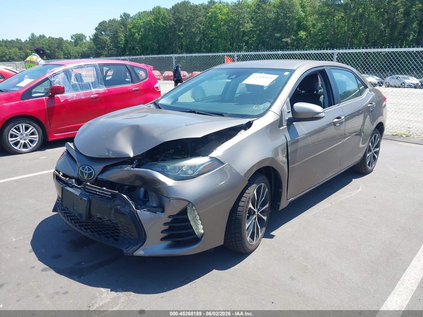 2017 TOYOTA COROLLA SEDAN 1.8L I-4 DOHC, VVT, 132HP
