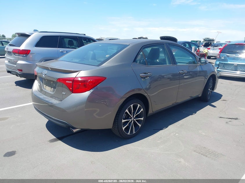 2017 TOYOTA COROLLA SEDAN 1.8L I-4 DOHC, VVT, 132HP