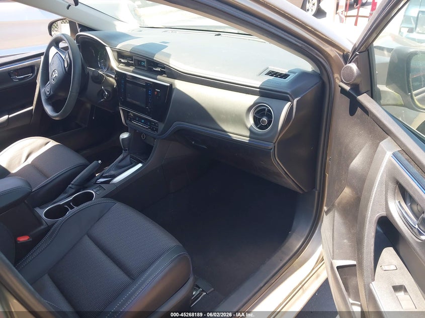 2017 TOYOTA COROLLA SEDAN 1.8L I-4 DOHC, VVT, 132HP