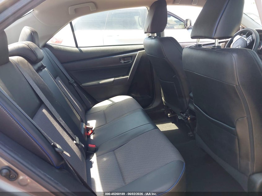 2017 TOYOTA COROLLA SEDAN 1.8L I-4 DOHC, VVT, 132HP