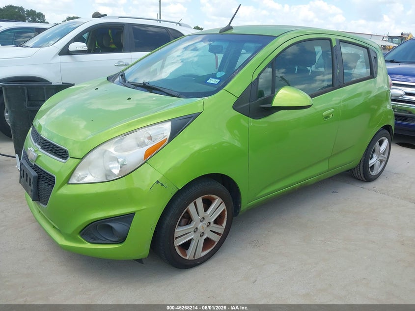 Vin: kl8cb6s90ec576675, lot: 45766038, chevrolet spark ls auto 20142