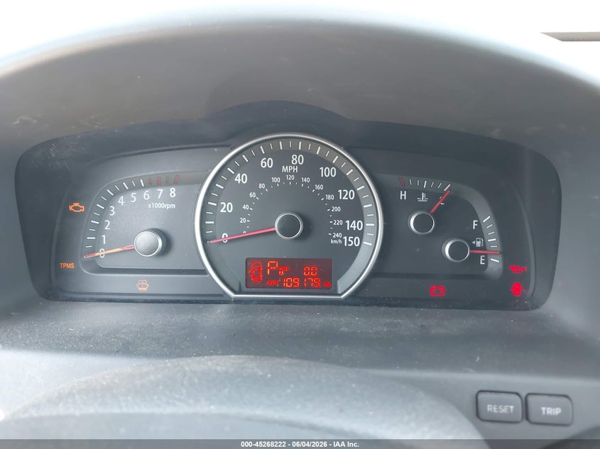 2009 Kia Borrego Lx VIN: KNDJJ741895035026 Lot: 45268222