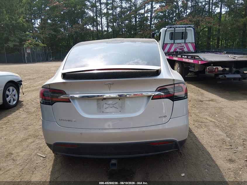 2016 Tesla Model X VIN: 5YJXCBE26GF005890 Lot: 45268236
