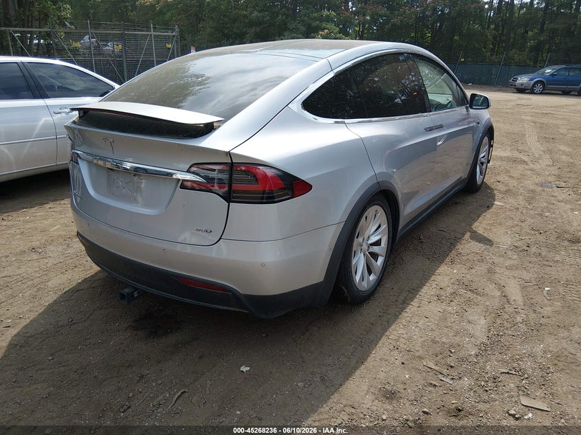 Vin: 5yjxcbe26gf005890, lot: 45766060, tesla model x 20164