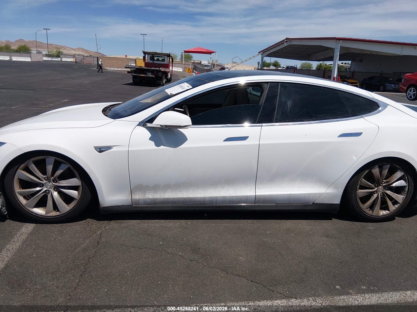 2014 Tesla Model S P85 VIN: 5YJSA1H19EFP56458 Lot: 45268241