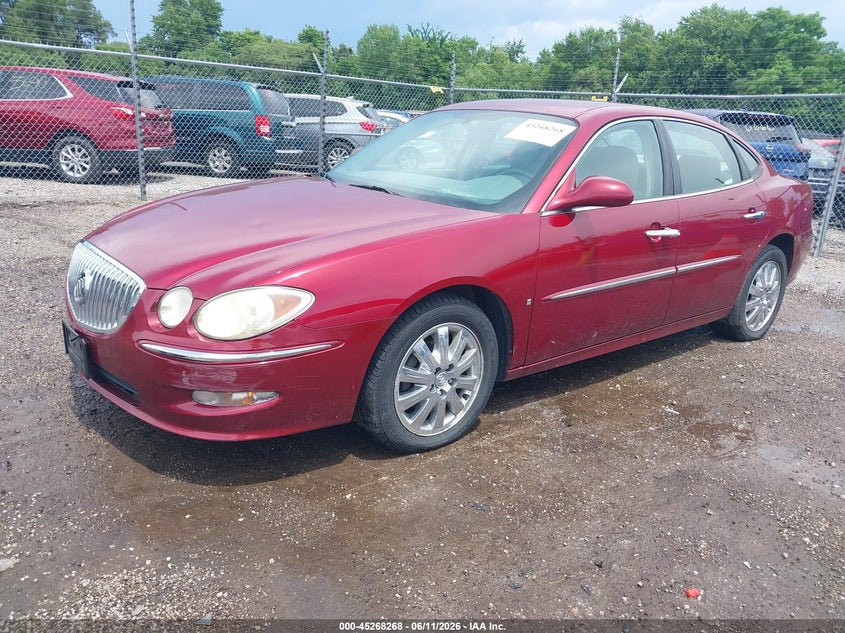 2008 Buick Lacrosse Cxl 2G4WD582481292670 photo 1