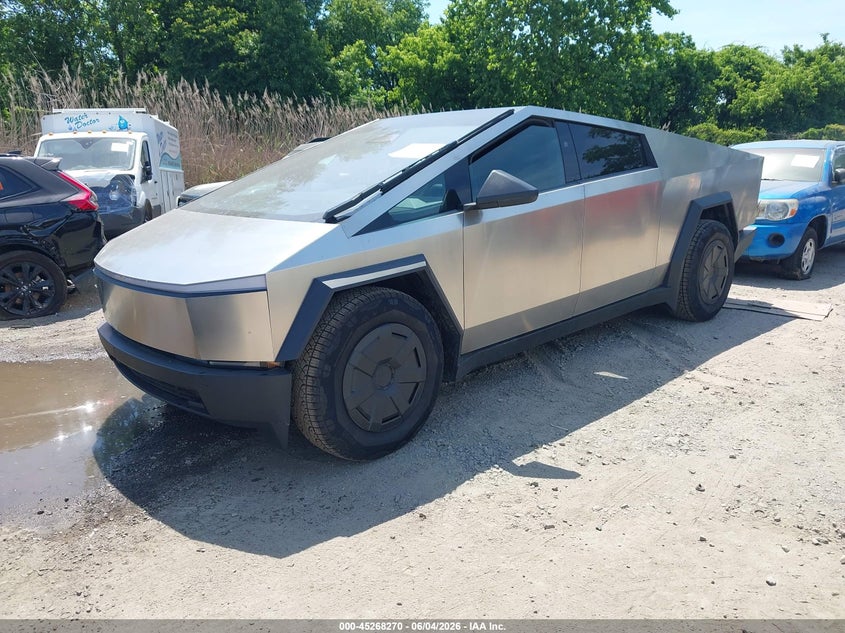 Vin: 7g2cehed4ra034458, lot: 45766094, tesla cybertruck all-wheel drive 20242