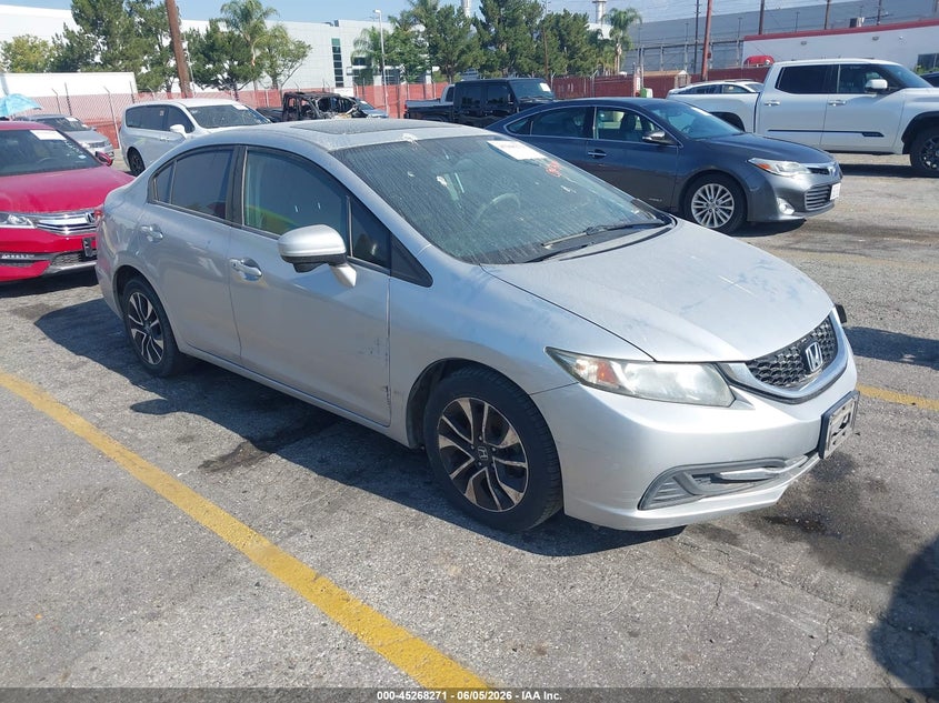 Vin: 2hgfb2f89fh563891, lot: 45766095, honda civic ex 2015 img_1