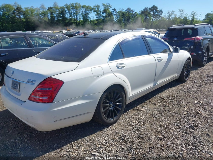 Vin: wddng9eb0da508975, lot: 45766098, mercedes-benz s 550 4matic 20134
