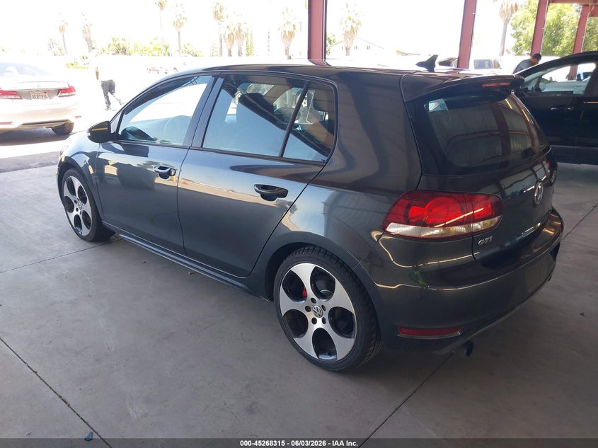 Vin: wvwhd7aj9cw026217, lot: 45766139, volkswagen gti 4-door 20123