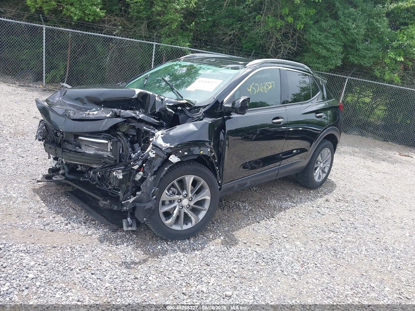 Vin: kl4mmfsl4mb087387, lot: 45766151, buick encore gx fwd essence 20212
