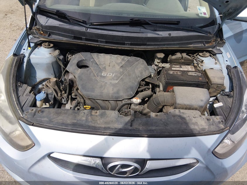 2013 Hyundai Accent Gls VIN: KMHCT4AE5DU456253 Lot: 45268328