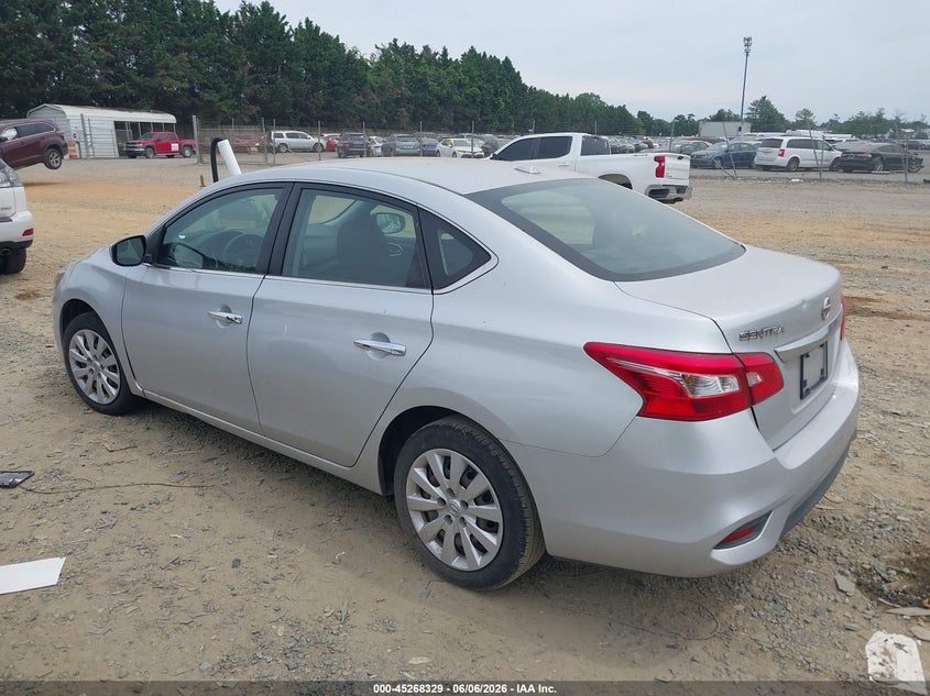 Vin: 3n1ab7ap8hl680427, lot: 45766153, nissan sentra sv 20173