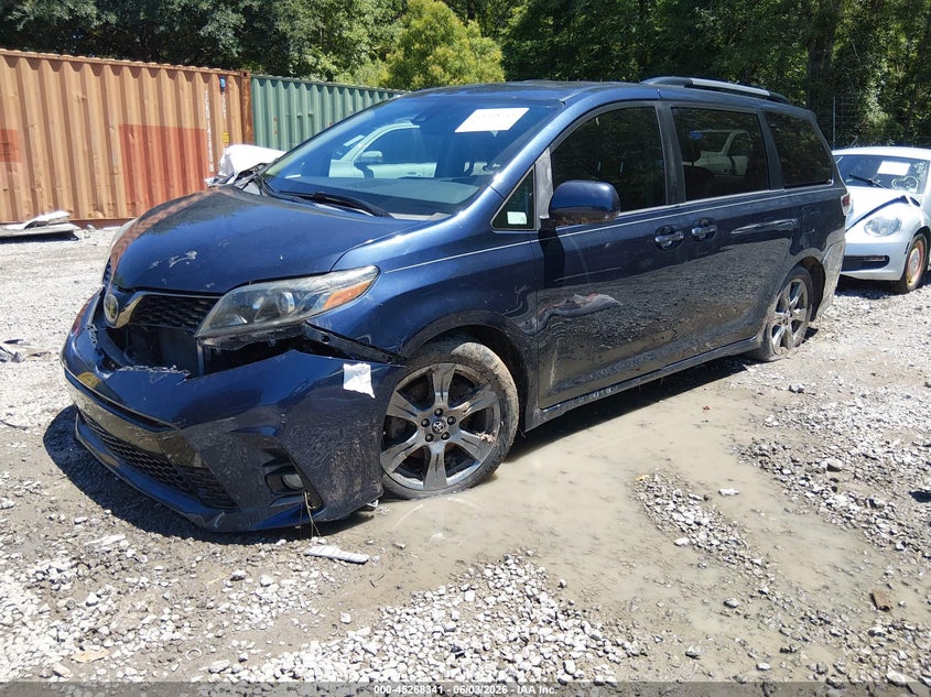 2019 Toyota Sienna Se 8 Passenger 5TDXZ3DC0KS015608 photo 1
